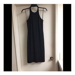 Beautiful Windsor Black/Silver Sparkles Halter Party Dress Sz 8